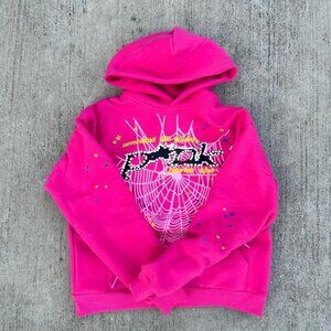 Pink Sp5der Hoddie